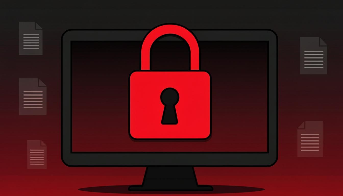 Ransomware Mengunci File Komputer